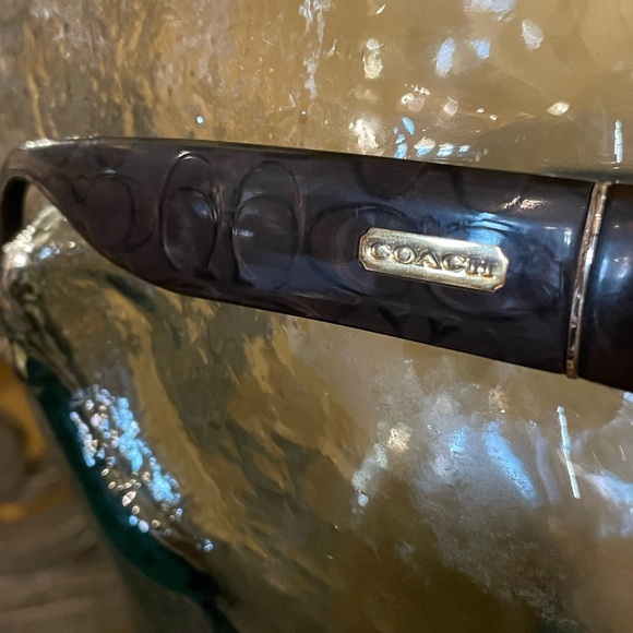 COACH LISBETH (S823) Prescription Brown and Gold Sunglasses with Signature Case - Picture 9 of 17